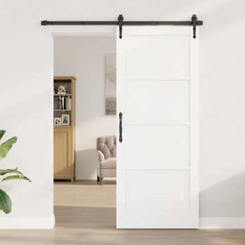 us durys Balta 86 x 211 cm fanera