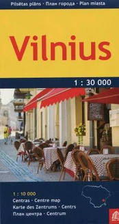 Vilnius. Miesto planas 1:30 000