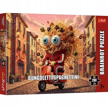 Trefl Dėlionė 200 BrainRots Bungoletti Spaghettini 13377