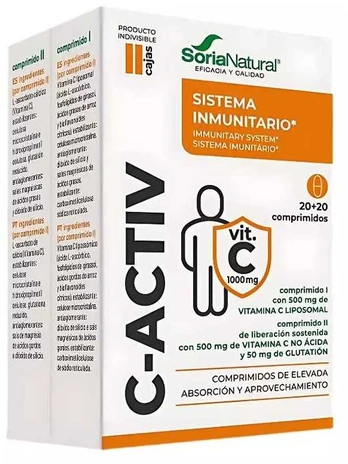Cicactiv C-Activ 40 Tablets Soria Natural