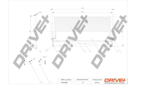 Alyvos filtras Dr!ve+ DP1110.11.0024