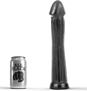 ALL BLACK - Realistiškas 31 cm Dildo