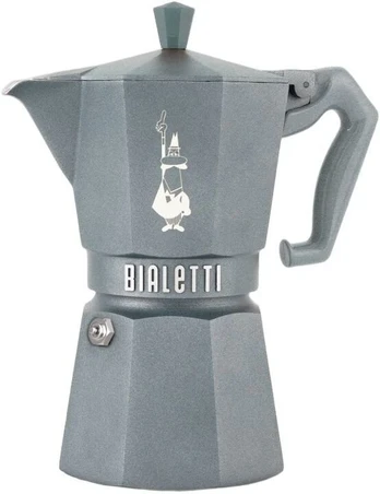 Bialetti MOKA EXCLUSIVE 6TZ indukcinė viryklė, pilka