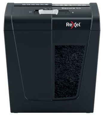 Rexel Secure S5 dokumentų naikiklis Smulkinimas juostelėmis 70 dB Juoda