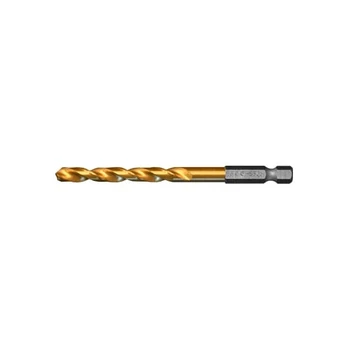 Grąžtas Forte Tools, metalas, hss-co, šešiakampis, 6 mm x 100 mm, 1 vnt.