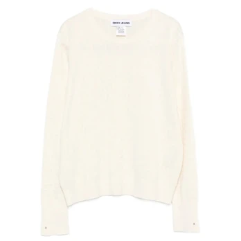 Megztinis moterims, Smėlio, Long sleeve sweater