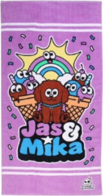 Firstgrade - Jas & Mika - Towel DREAMS 70x140cm (24-JM-DHE-ONESIZE)
