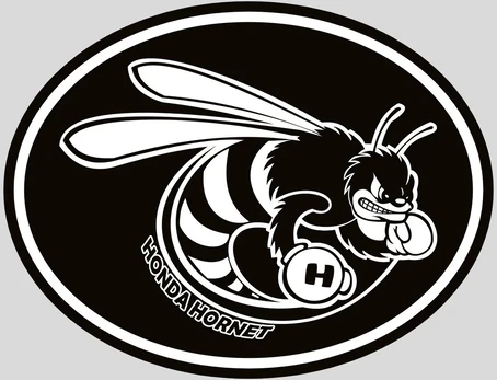 Honda hornet frelon motociklo lipdukai
