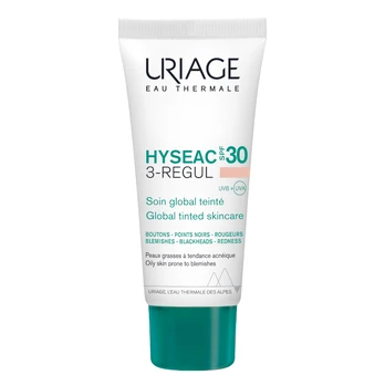 URIAGE, Hyseac 3-Regul SPF30 toninis kremas, 40 ml