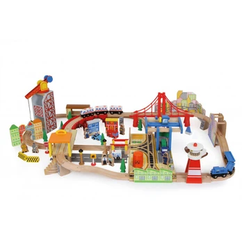 Wooden Railway "Port"