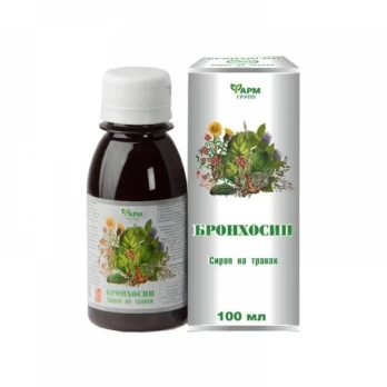 Bronchosip sirupas su žolelėmis, 100 ml