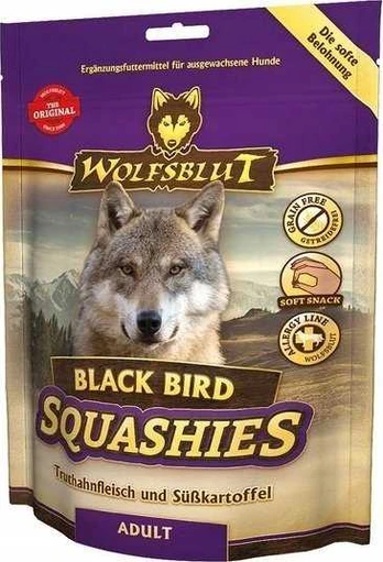 Wolfsblut Wolfsblut Dog Squashies Juodas Bird 300g