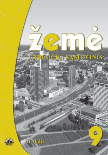 Žemė. Užduočių sąs. 9 kl. II dalis