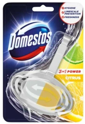 WC muilas DOMESTOS CITRUS, su dėklu, 35 g