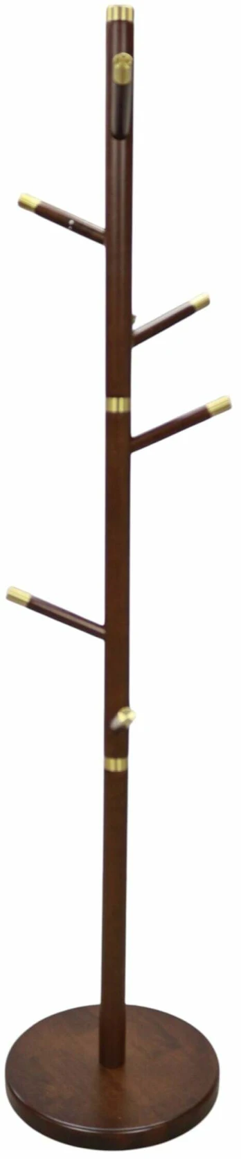 Drabužių kabykla 618, 185 cm, ruda sp./aukso sp.