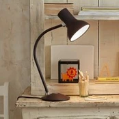 "Anglepoise" 75 tipo mini stalinė lempa, rudai juoda