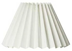 Nielsen_Light PLISSESKÆRM CAROLIN SIDE 15 CM HVID