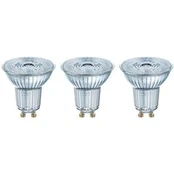 LED reflektorius GU10 4,3 W, universalios baltos spalvos, 3 vnt