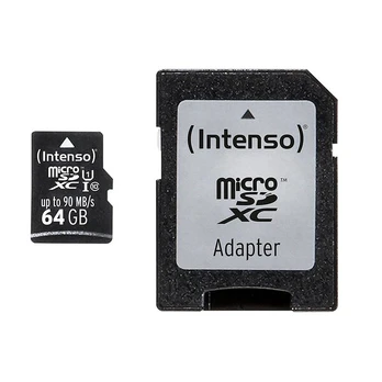 Atminties kortelė telefonui Intenso microSD UHS-I CL10
