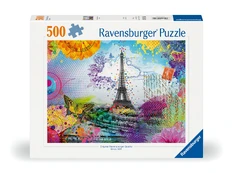 Ravensburger - Puzzle Postcard from Paris 500p (12000772) kaina