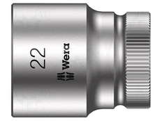 Socket | 6-angles,socket spanner | HEX 22mm | 1/2" | Zyklop kaina