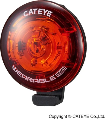 Galinė dviračio lemputė Cateye Sl-wa10 Wearable Mini