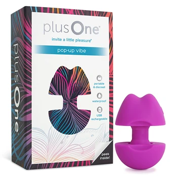 PlusOne Pop-Up Vibe Travel Stimulator Moterims