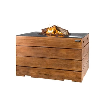 Dujinis lauko šildytuvas Happy Cocooning Cocoon Table Teak Lounge