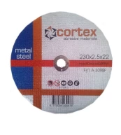 Plieno pjovimo diskas CORTEX, 230 x 2,5 x 22 mm kaina