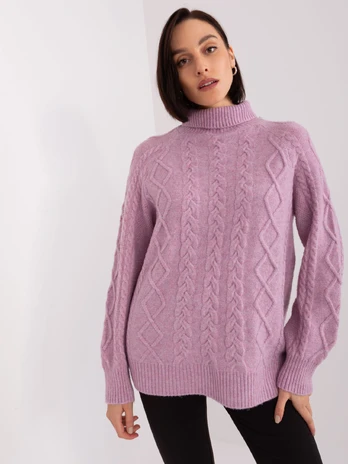 Violetinis megztinis
