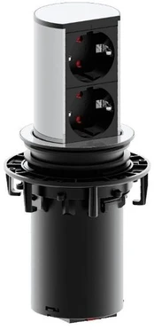 Bachmann liftas 2x SCHUKO