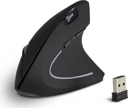 Kompiuterio pelė Inter-Tech Eterno KM-206R, juoda