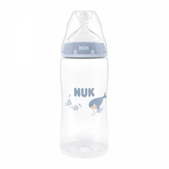 NUK First Choice Temperature Control Baby Bottle 300 ml Whale