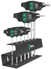 Wera 454/7 HF Set 2 Schraubendrehersatz Quergriff-Schraubendreher Hex-Plus mit Haltefunktion kaina