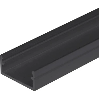 LED juostos profilis BEGTON12 J/S, juodas, 2m