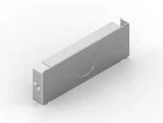 CUBIC ENDE SOKKEL 1,5M, SKABSSKINNE
