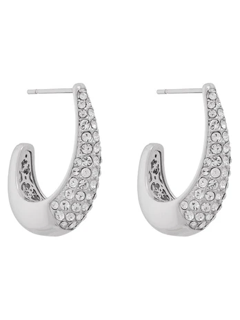 Guess Auskarai JUBE06 429JW Sidabrinė