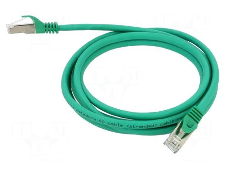Patch cord | RJ45 plug,both sides | S/FTP | 6a | stranded | Cu | LSZH