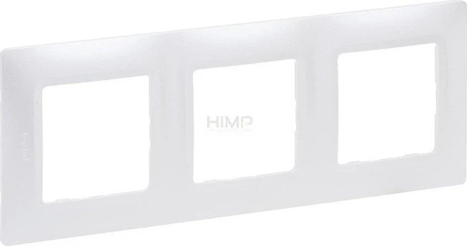 Legrand Niloe Selection Triple Pearl Frame 762063