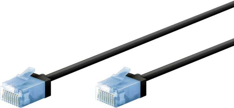 Goobay Kabelis LAN Patchcord CAT 6A EXTRA FLEX juoda 3m