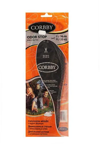 Vidpadžiai nuo prakaitavimo Corbby Odor Stop