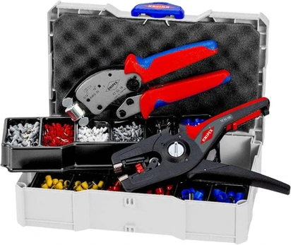 KNIPEX užspaudimų asortimentai 1252195 + 975318