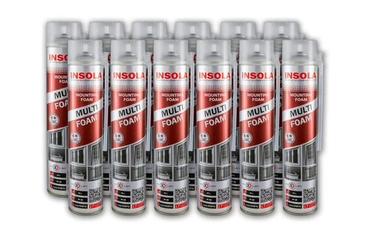 Montavimo putos Insola Multi Foam, 750 ml. 12 vnt.