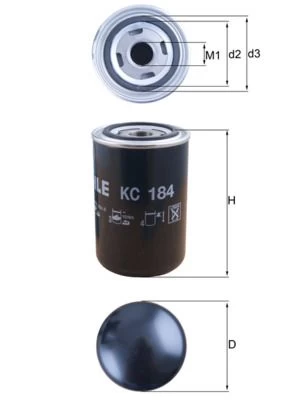 Kuro filtras KNECHT KC 184