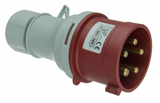 Power plug mobile 3P+N+E 32A IP44