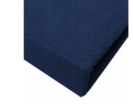 Sheet - TERRY - ATK - size 120x60 - KOBALT