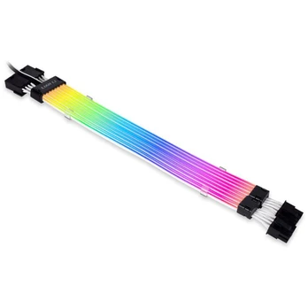 Lian Li Strimer Plus V2 8pin RGB VGA kabelis | StrimerplusV2168-8