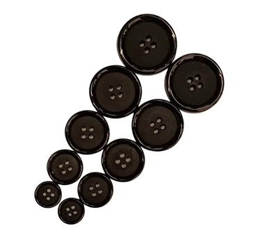 Plastmasinė saga su keturiomis skylutėmis, 2 cm