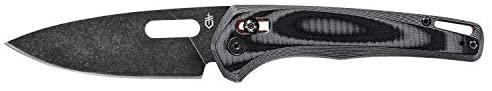 Lenktinis peilis Gerber Sumo Folder, Juodas FE