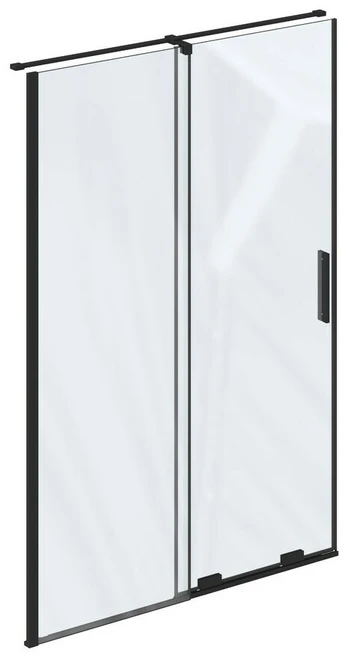 Dušo durys Ravak RODP2, 100 cm x 195 cm, juoda